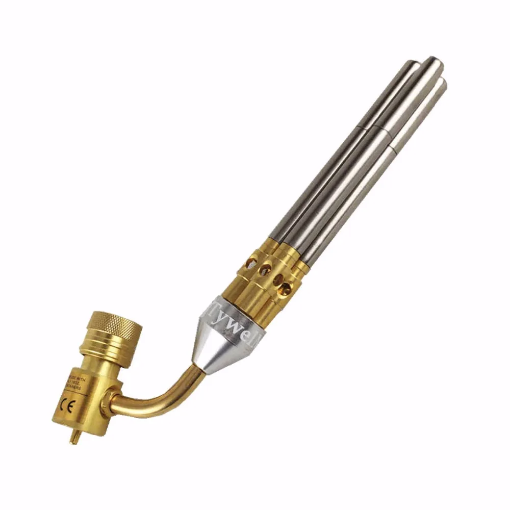 Buy 3 Pipes Gas Brazing Burner Gas Welding Torch