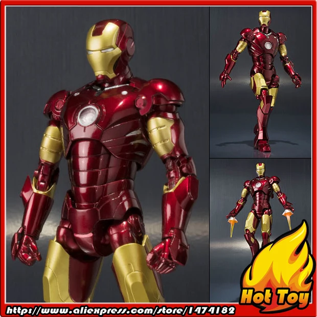 Original BANDAI Tamashii Nations S.H.Figuarts (SHF) Action Figure Iron