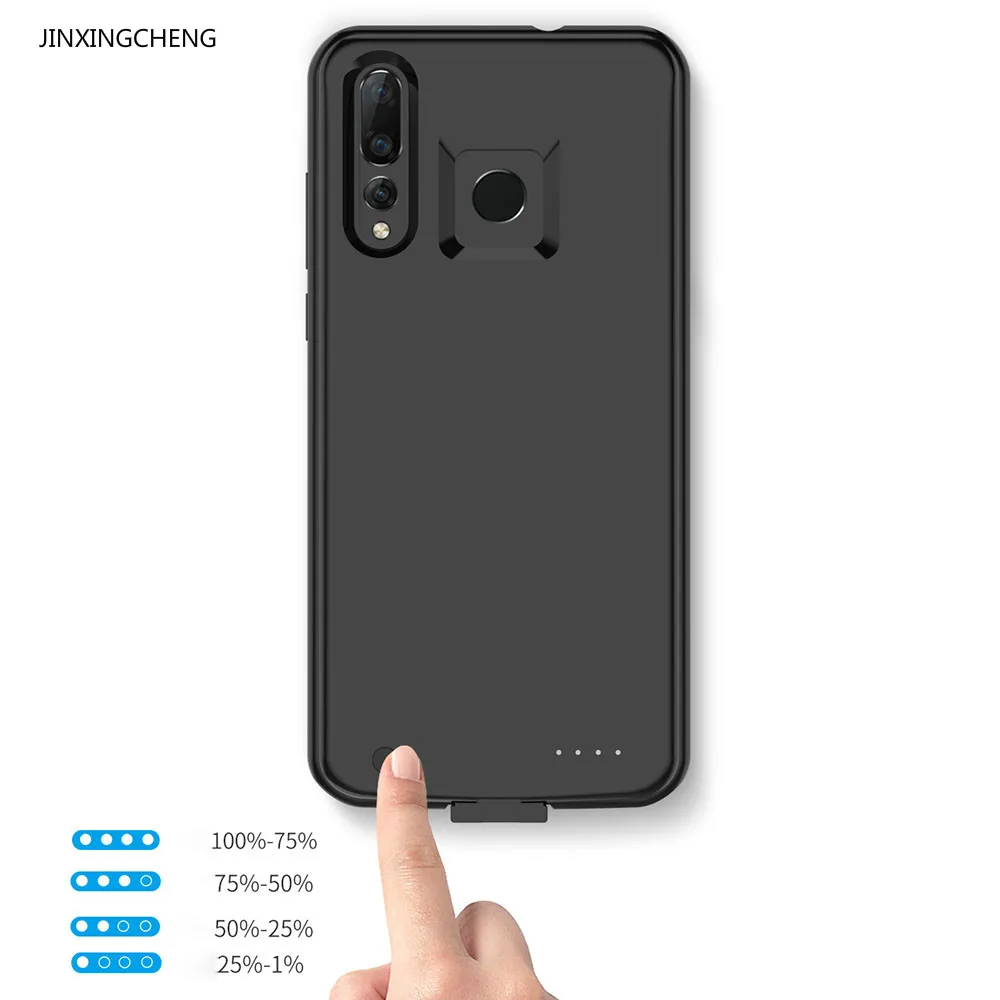 

JINXINGCHENG Battery Case for Huawei Nova 4 6500 Mah Back Clip Fast Charger for Huawei Nova4 Cover Silicone Frame Accessories