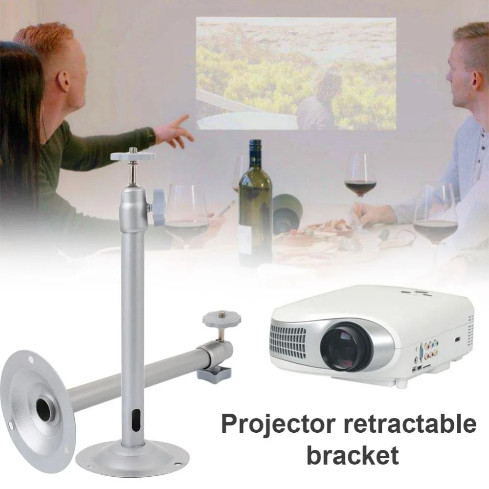 

Cewaal Premium 22CM Projector Wall Support Ceiling Bracket Projector Hanger Holder Iron Projection Mount Accessories