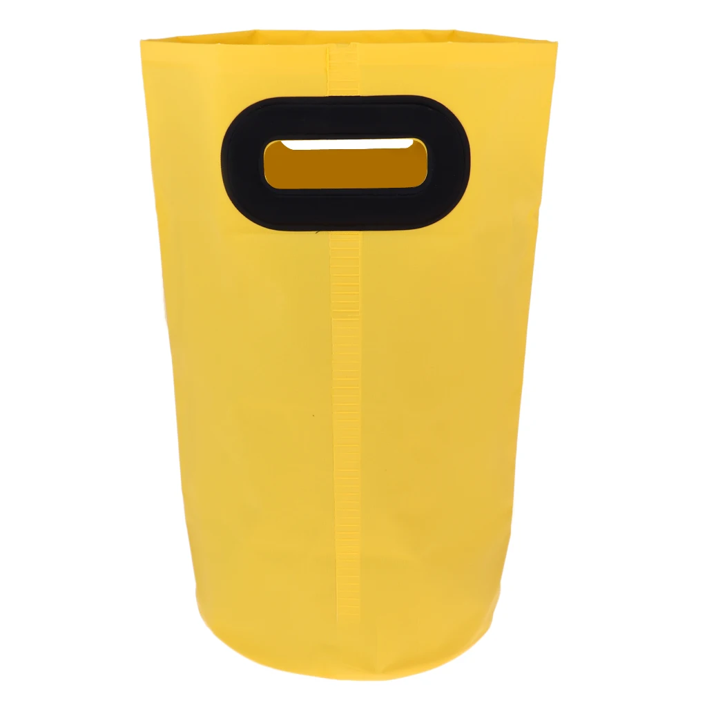 Foldable Camping Bucket Trash Can Living Room Garbage Bin Washing Laundry Picnic Lunch Bags For Women Kids 