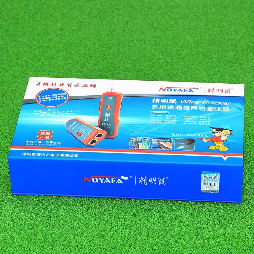 KELUSHI сеть RJ11 RJ45 lan проводной трекер локатор ошибок и кабельный тестер LAN NF 801B|lan cable