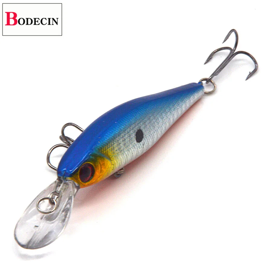 8PCS Artificial Lures For Fishing Supplies China Peche Minnow Wobbler Trolling Trolls Sea Fishing Tackle Plastics Trout Baits (2)