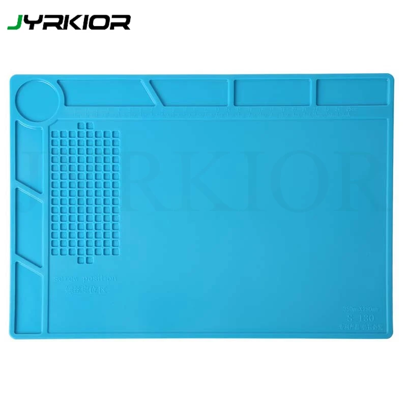Jyrkior Magnetic Heat Insulation Silicone Mat Screw Tray