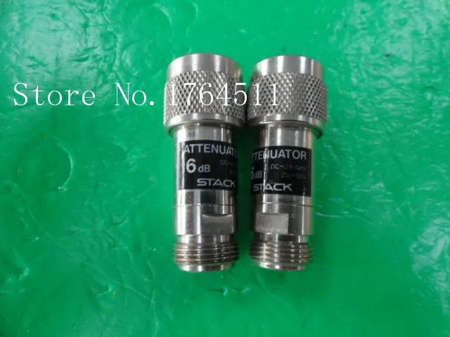 

[BELLA] STACK DC-2.6GHz 6dB RF coaxial fixed attenuator N --2PCS/LOT