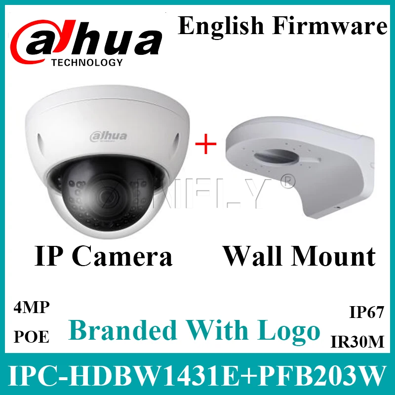 Сетевой видеорегистратор Dahua IPC-HDBW1431E 4MP WDR ir мини-купольные поворотные сетевые