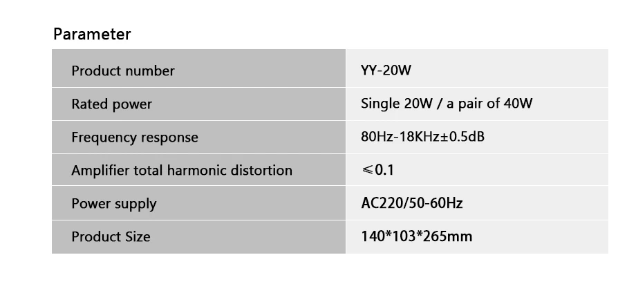 OUPUSHI YY-20W Bluetooth активная наружная звуковая колонка со встроенным усилителем и пультом дистанционного управления Водонепроницаемая пара