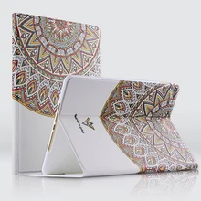 Für ipad 6 case, hohe qualität mode 3d relief malerei leder abdeckung case für ipad air 2 air2
