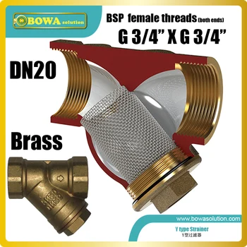 

Brass Y-Strainers are an important tool for filtering unwanted particulates out of a line, use them for both liquids and gasses