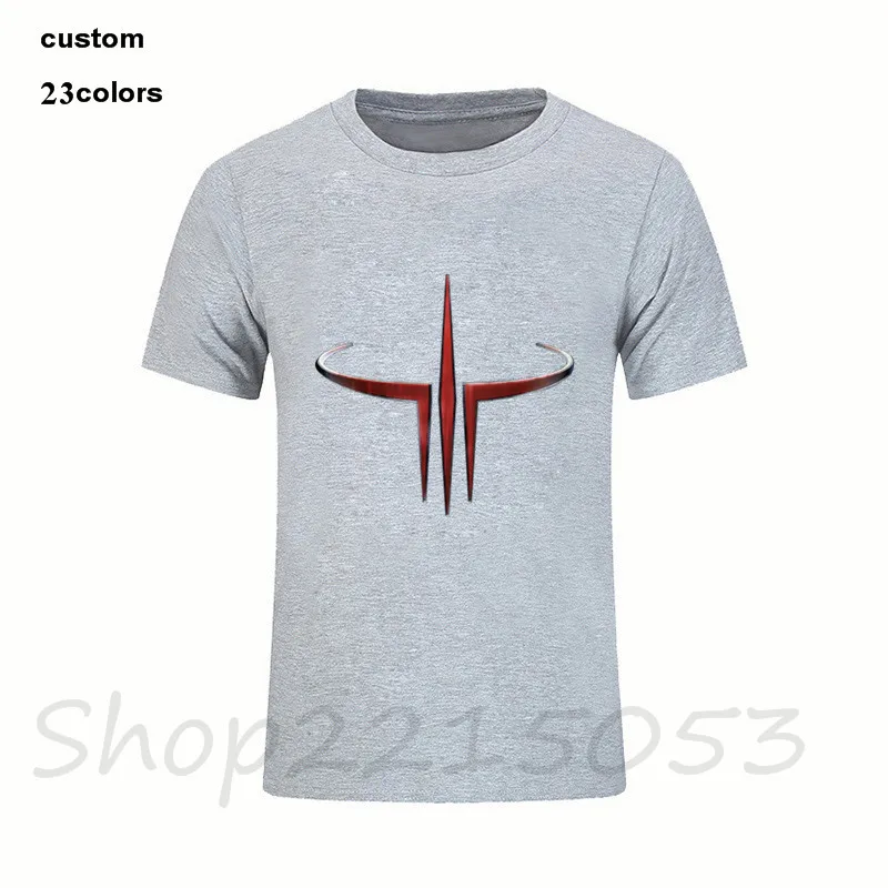 Новинка 2018 года модная мужская игровая футболка Quake Insignia серии I II III IIII 1 2 3 4