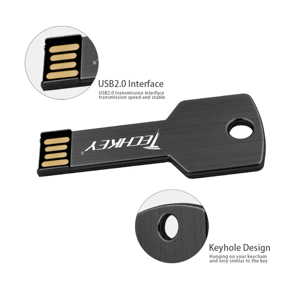 Usb флеш накопитель TECHKEY 64 ГБ 32 16 8 4 Гб|u disk|4gb pendriveusb stick |
