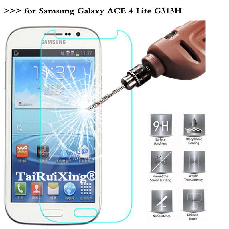 Защитная пленка из закаленного стекла 9H 2.5D 0 26 мм для Samsung Galaxy Ace 4 G313 G313F G313H Neo