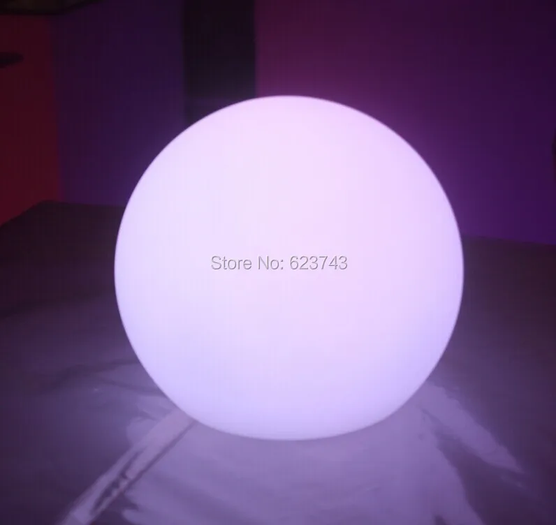 Беспроводной зарядки многоцветный Dia15cm светодиодный настольная лампа шар из водонепроницаемого материала, перезаряжаемый светодиодный Глобус ночник яйцо подарок на год