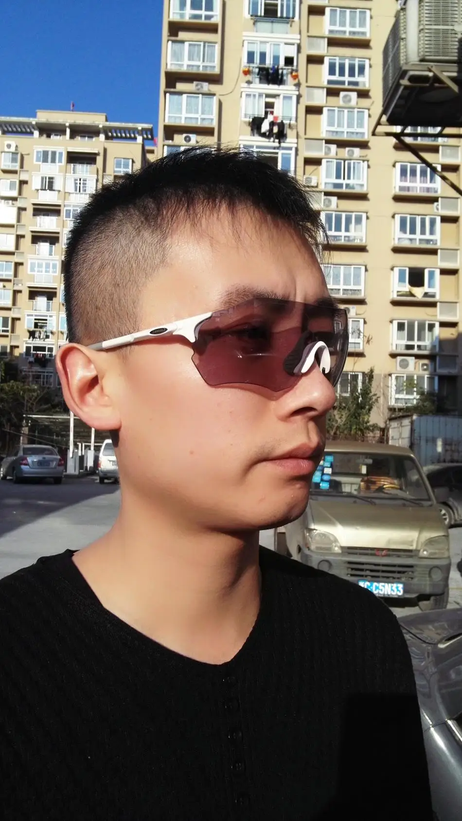 Авто фотохромные спортивные мужские солнцезащитные очки дорожные велосипедные