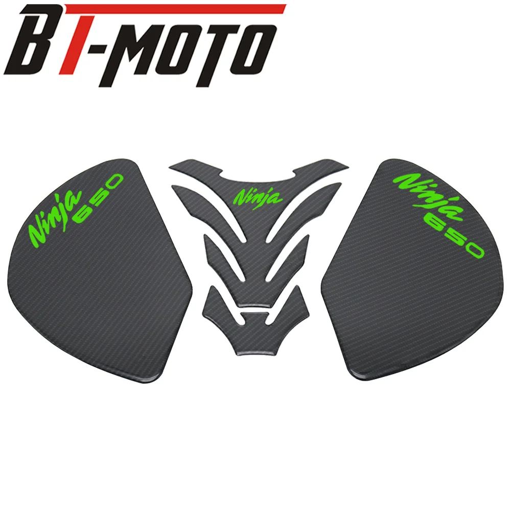 

Motorcycle Anti slip Tank Pad Sticker Pad Side Gas Knee Grip Protector NINJA 650 For Kawasaki NINJA650 2017 2018