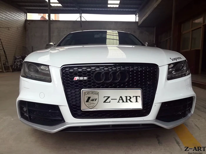 

Z-ART for RS5 front bumper for Audi A5 2008-2016 facelift front bumper for Audi A5 PP body kit for Audi A5 free shipping