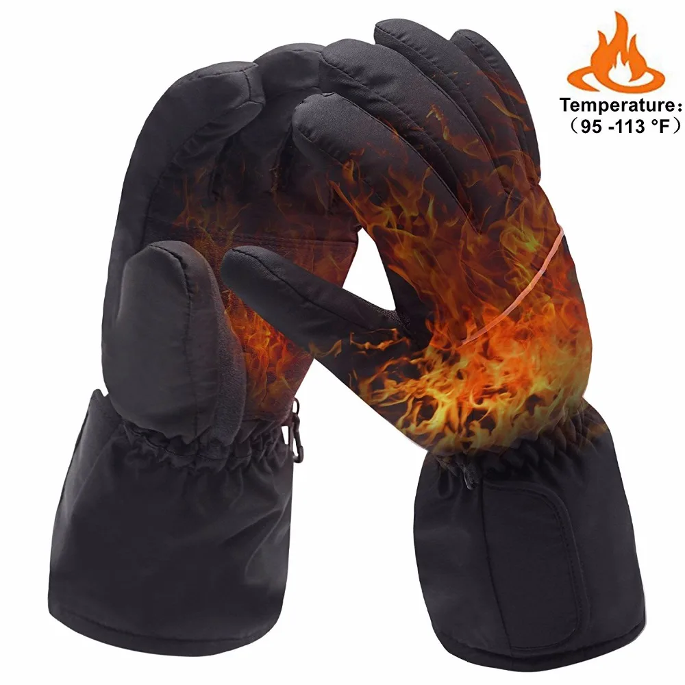 

GV Winter Warm Electric Battery Heated Gloves for Men and Women,Outdoor Indoor battery powered Hand Warmer Gloves Cycling Skiing