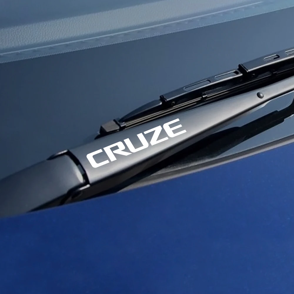 

4PCS Sport Styling Auto Window Wiper Reflective Sticker For Chevrolet Cruze Car Stickers Auto Window Decor Decal Car Accessories