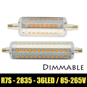 

dimmable LED R7S Lamp 5w 78mm LED R7S light 10w 118mm R7S lamp 360 degree angle perfect replace halogen lamp AC85-265V