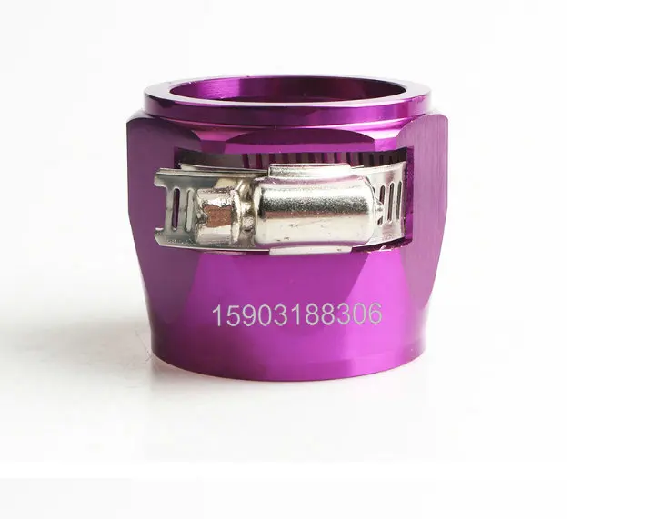 

AN -8 AN8 FUEL HOSE LINE CLAMP END FINISHER HOSE FITTING EndCap