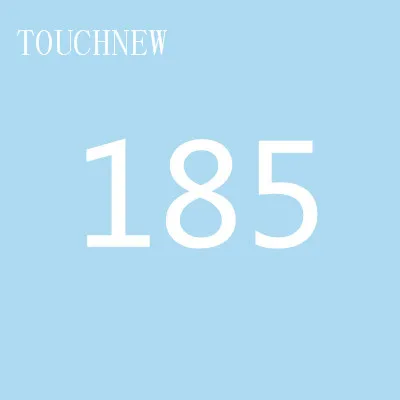 185 TOUCHNEW, 168 цветов, одиночные художественные маркеры, кисть, эскиз, на спиртовой основе, маркеры, двойная головка, манга, ручки для рисования, товары для рукоделия - Цвет: 185