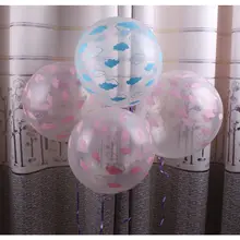 GOGO PAITY 10 pçs/lote 12 polegadas Novo Indiano nuvem balão de látex transparente decoração da festa de aniversário do bebê brinquedos atacado Z-026