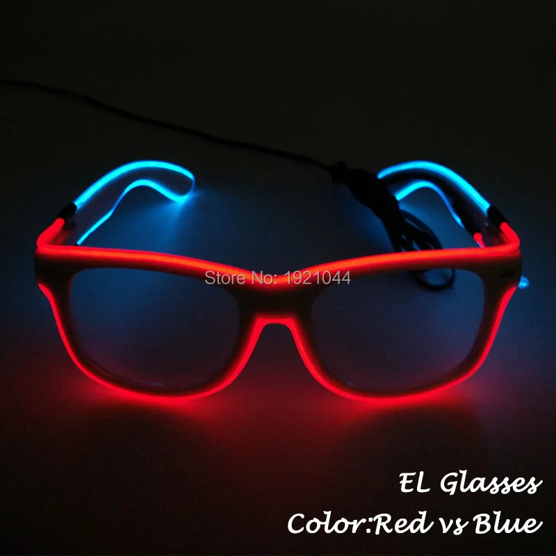 glowing(red blue)