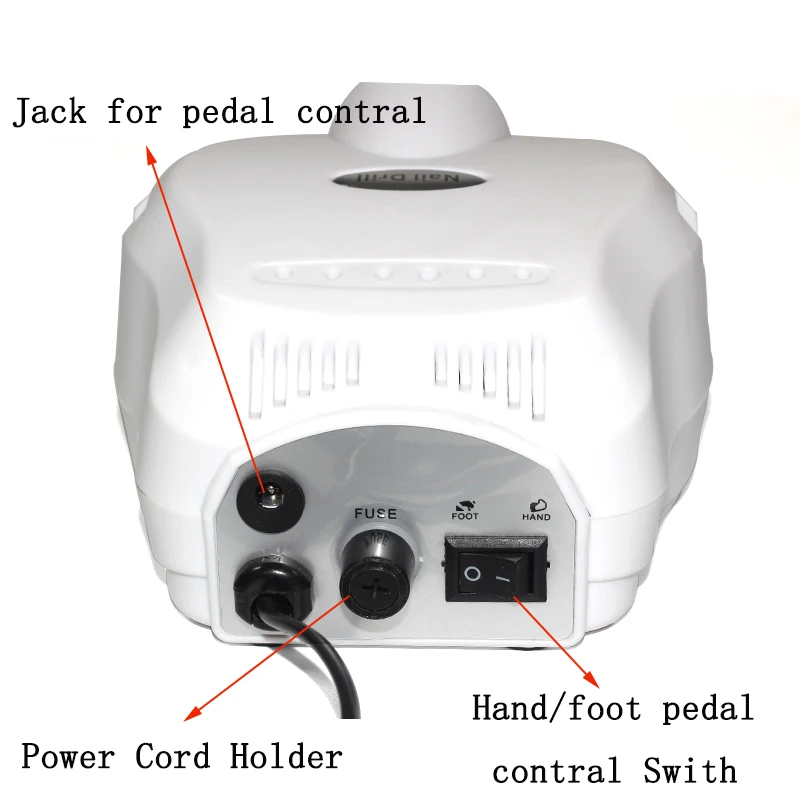 30000RPMNail сверлильный станок, набор, 30000 об/мин, Профессиональный аппарат для маникюра, педикюра, электрический инструмент для дизайна ногтей