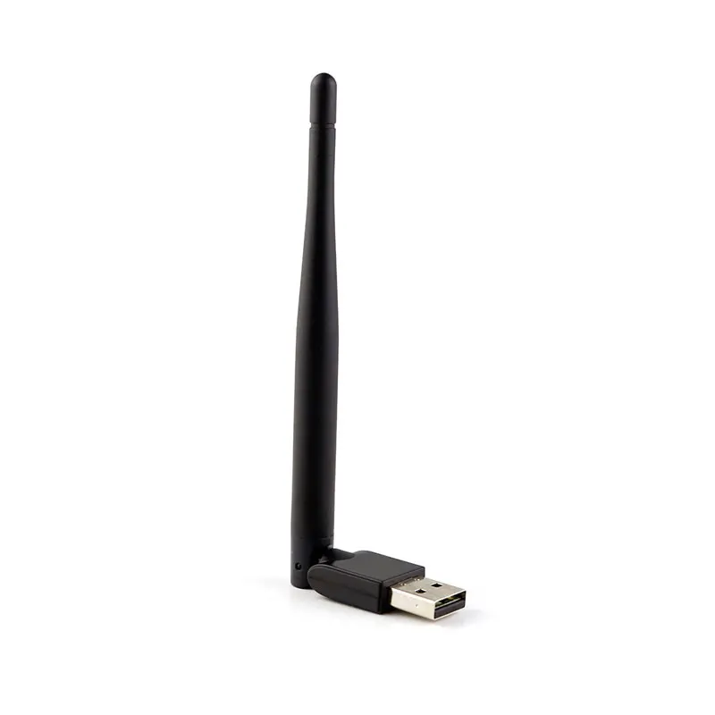 USB Wi Fi MT7601 беспроводной адаптер телевизионные антенны 150 Мбит/с портативный USB 2,0 для спутниковый ресивер reveiver ТВ коробка