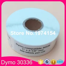 40x рулонов Dymo 30336 совместимый для DYMO LabelWriters 330 400 450 Twin Turbo Duo 4XL