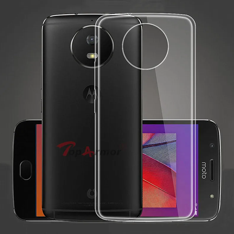 Прозрачный мягкий силиконовый чехол для Motorola Moto C G2 G3 G5 G5S G6 Plus G4 E5 Z Z2 Play E2 E3 E4 (Eu) X4 X