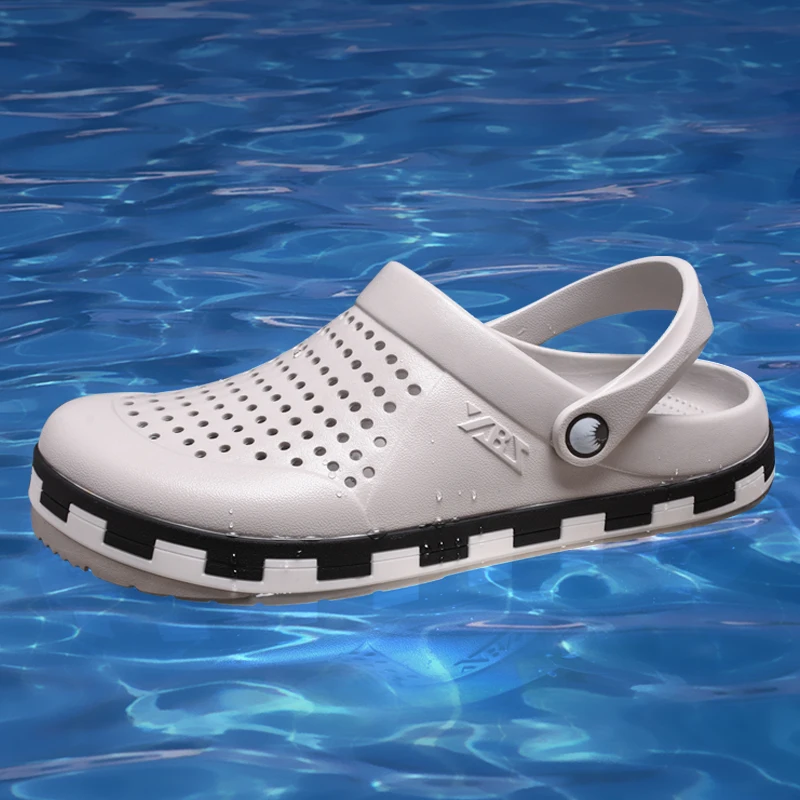 Hole Shoes Male Men Sandals New 2019 crocse Clogs Sandalias Hombre croc Sandles Mens Sandals Summer Slippers sandalet Men Shoes