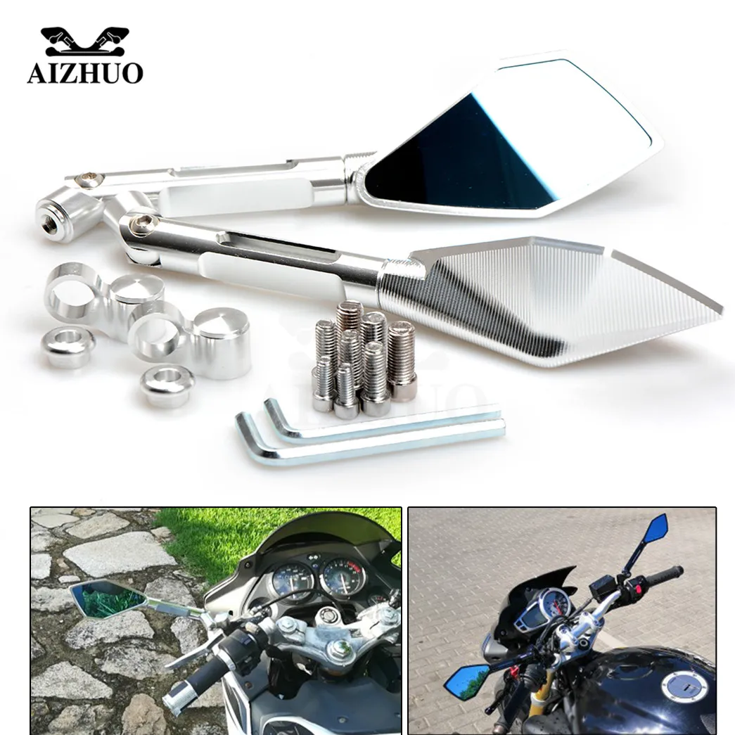 CNC Aluminum Side Mirrors Accessories Motorcycle Rearview Mirror For HONDA PCX 125/150 PCX125 PCX150 MSX 125 MSX125 all years | Автомобили
