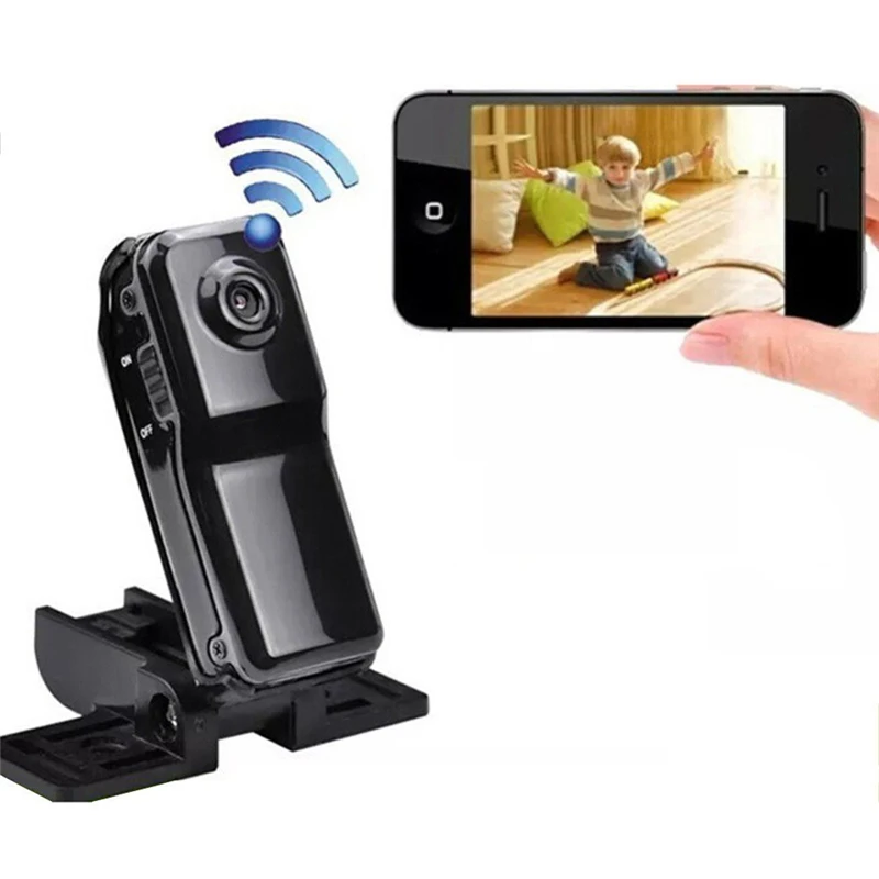 E EDC Mini Portable P2P WiFi IP Camera Indoor and Outdoor Video