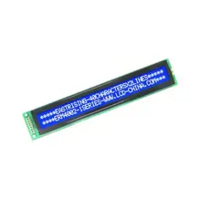 40x2 4002 символьный ЖК-дисплей эквивалент HD44780 белый на синем цвете