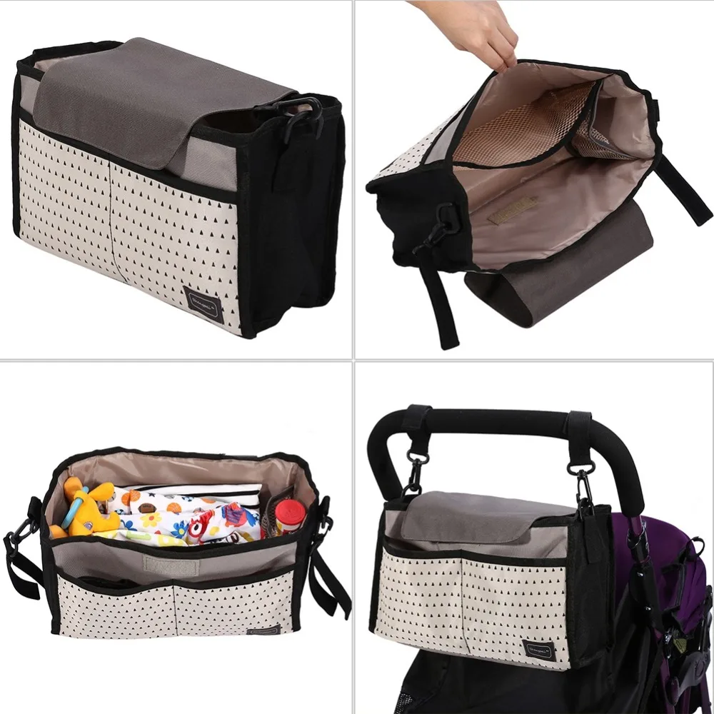 

Diaper Bag Baby Stroller Bag Milk Bottle Insulation Bags Mummy Storage Bag Baby Stuff Collection Stroller Accessories Baby Care