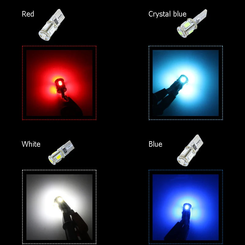 T10 5smd color