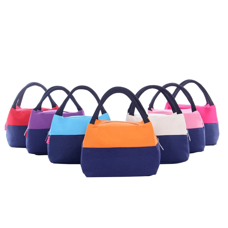 

Fashion Portable Thermal Insulated Lunch Bag Cooler Lunchbox Storage Bag Lady Carry Picinic Food Tote Insulation