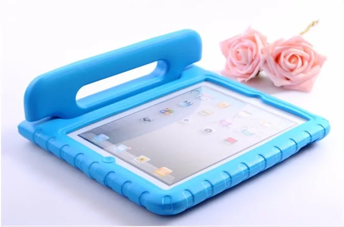 Для Apple ipad 2 3 4 EVA пены противоударный чехол для ipad 2 ipad 3 ipad 4 Funda Coque Дети Ручка Стенд защитный чехол