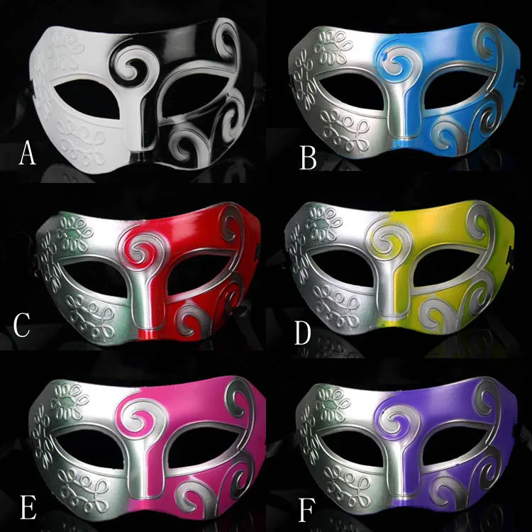 Mens Mask Halloween Masquerade Masks Dance party Mask 50 pcs/lot Free Shippingin Party