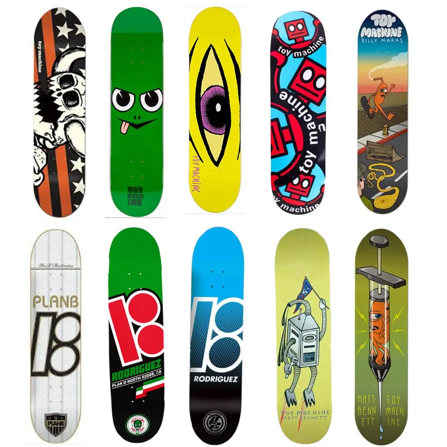 USA Brand Pro Skateboard Deck 8 8.125 8.25 inch Canadian Maple Wood Double Rocker Skate Board Decks Patins Street USA Brand Pro Skateboard Deck 8 8.125 8.25 inch Canadian Maple Wood Double Rocker Skate Board Decks Patins Street