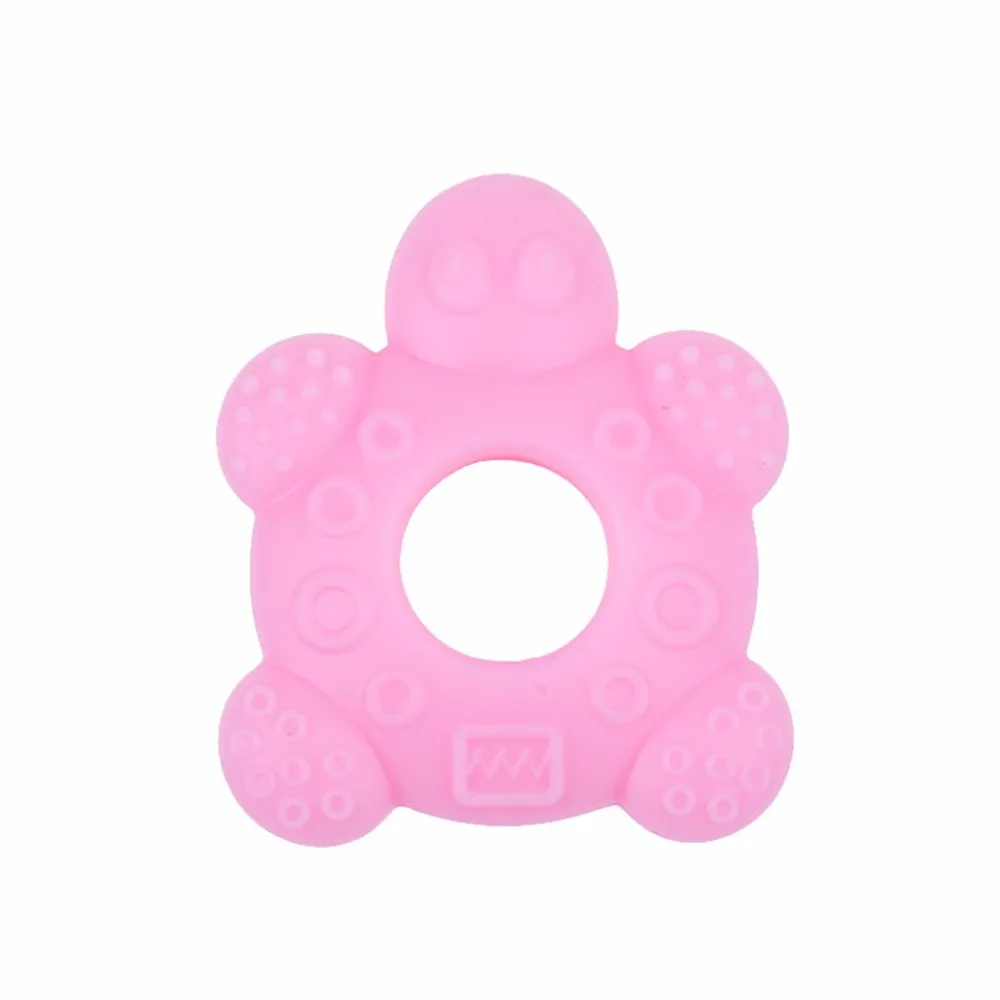 Silicone Baby Teether Infant Teething Chew Toys Turtle Animals Safety