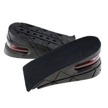 2-Слои кроссовки на воздушной подушке Невидимый колодки с подъемом; Каблук 5 см; стелька для увеличения роста;