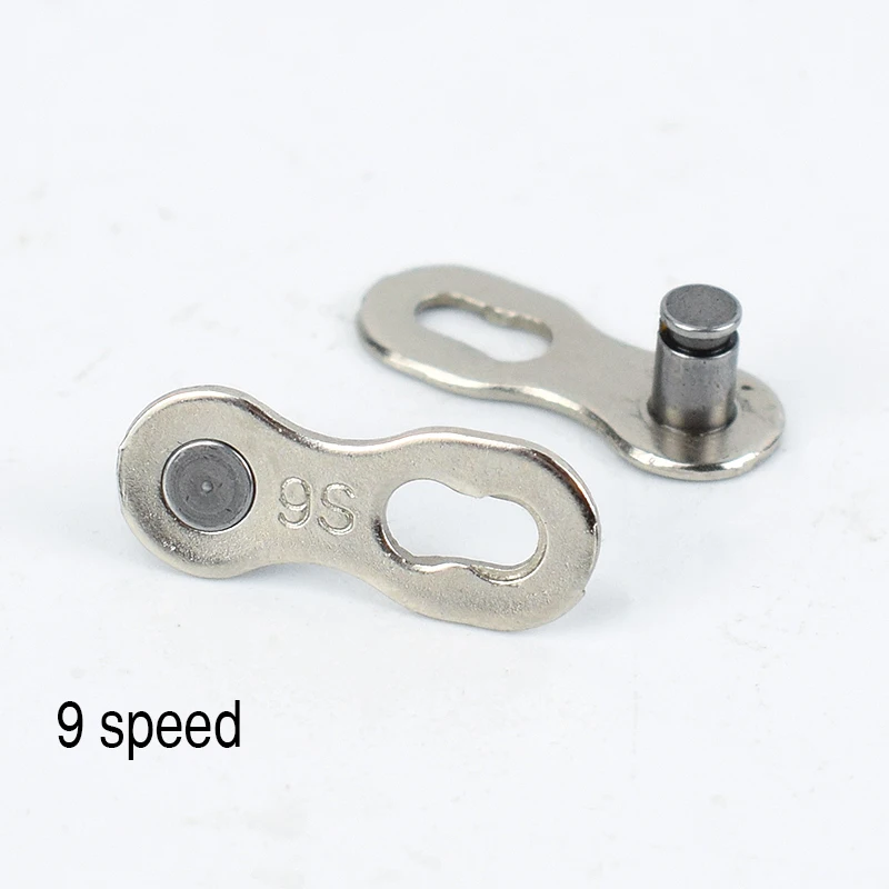 Discount 1 Pair Bike Chain Magic Buckle Connector 11S Mountain Bicycle Chain Connector for 6/7/8/9/10 Speed Quick Link Repair Tool 2