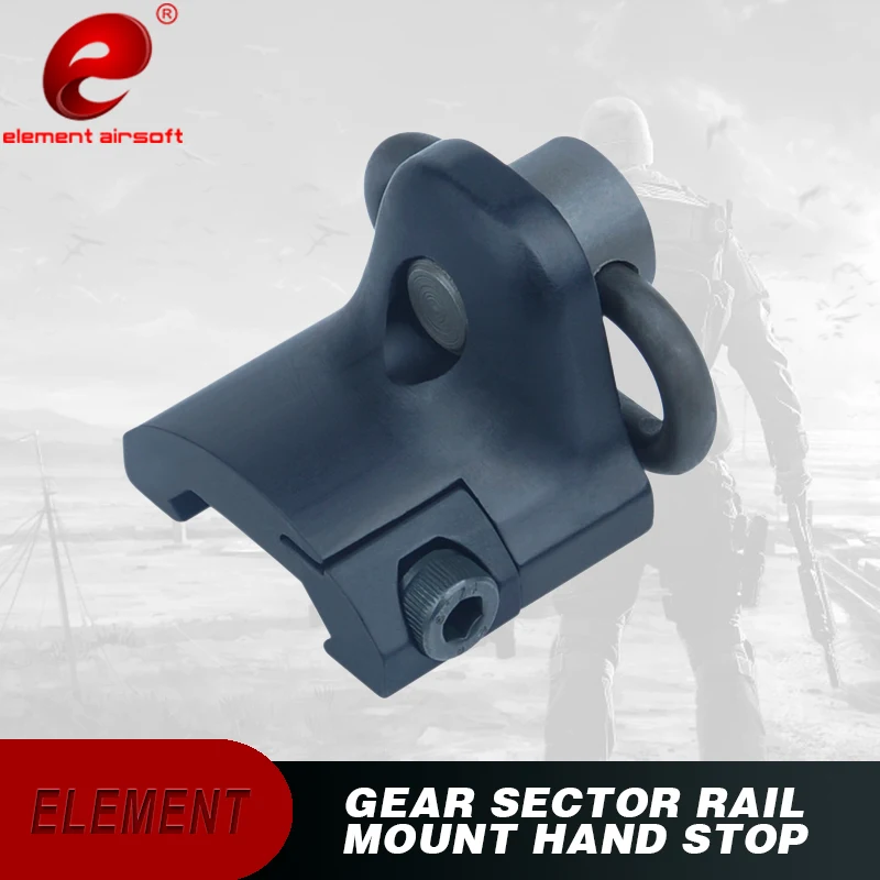 Тактический кронштейн для крепления на рельсе Element Gear|rail mount|tactical mounthand stop |