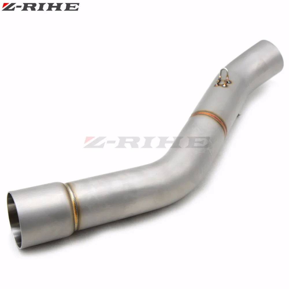 

Motorcycle Exhaust middle pipe stainless steel Muffler link pipe middle section adapter pipe for kawasaki zx-10r ZX10R 2008-2010