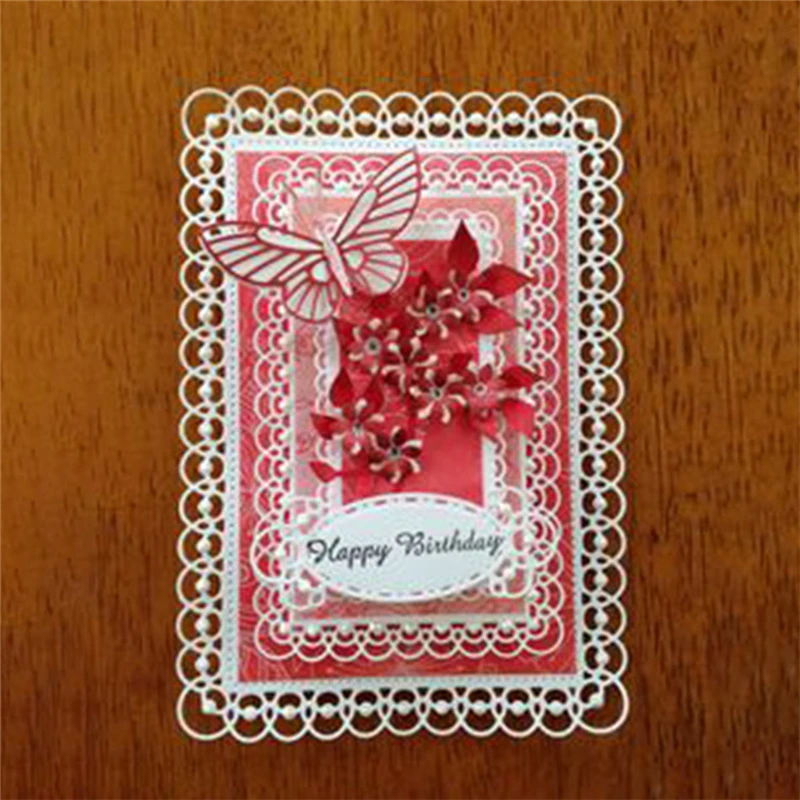 

DiyArts Frame Metal Cutting Dies new 2019 for Dies Scrapbooking for Craft dies Card Making Embossing Rectangular die cut
