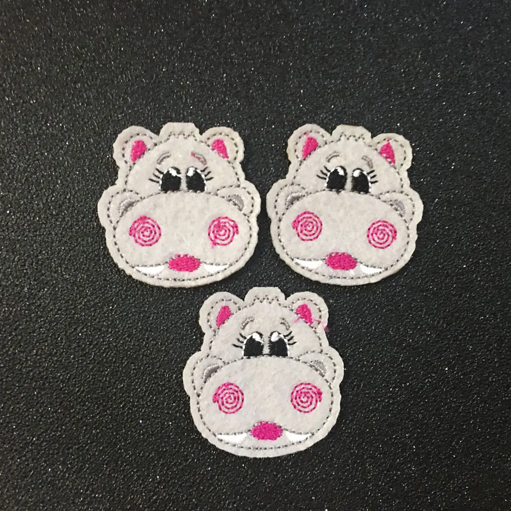 hippo Patch Iron On Patch Embroidered Applique Sewing Label punk biker Patches Clothes Stickers hippo Patch Iron On Patch Embroidered Applique Sewing Label punk biker Patches Clothes Stickers