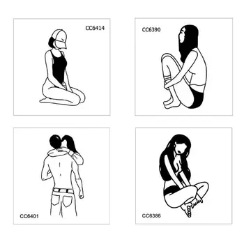 

Waterproof Character Fake Temporary Tattoos Sticker Car Decals Tools Decor