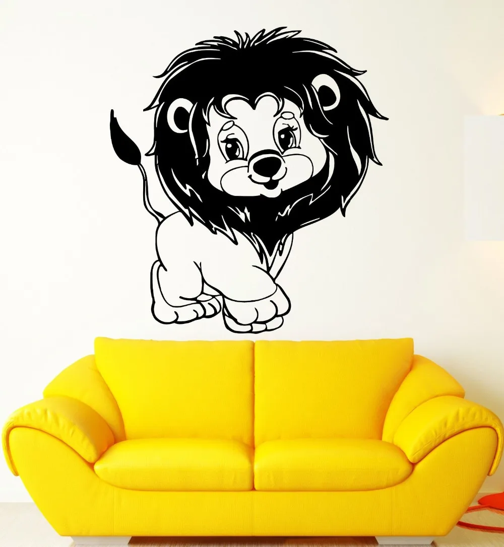 Buy Art Cartoon Animal Wall Stickers Vinyl Decal Young